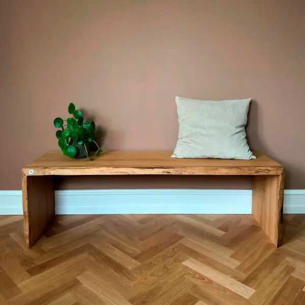 Plankebænk egetræ