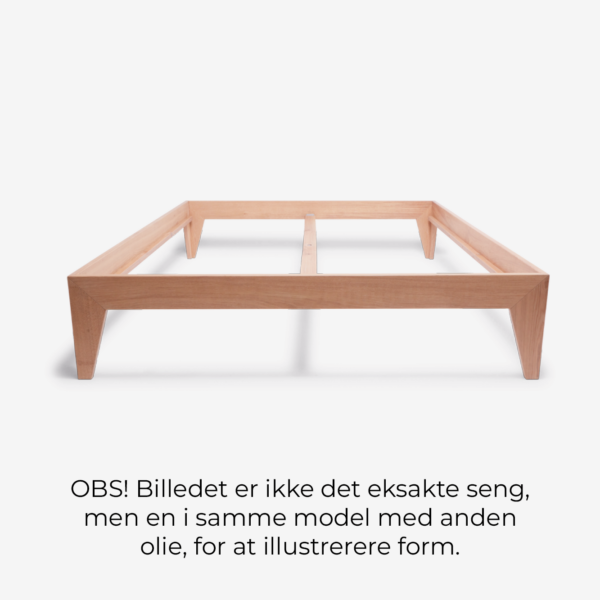 Sengeramme i egetræ