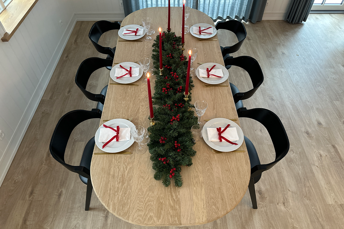Juleborddækning